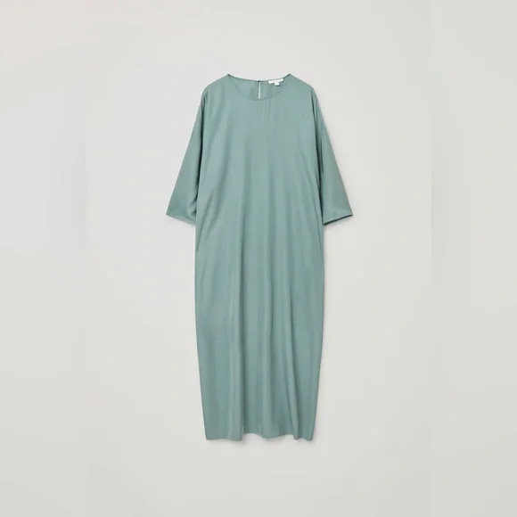 COS | Dresses | Cos Teal Maxi Dress Side Pockets | Poshmark COS | Dresses | Cos Teal Maxi Dress Side Pockets | Poshmark